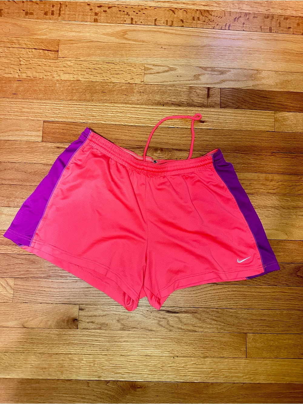 Nike Running Shorts Women’s XL Hot Coral Purple 3.5” Inseam Retro